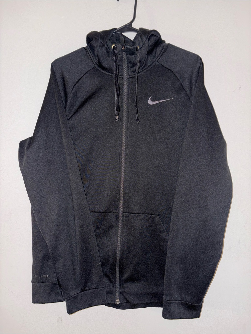 Nike Black Full-Zip Lightweight Hoodie Jacket